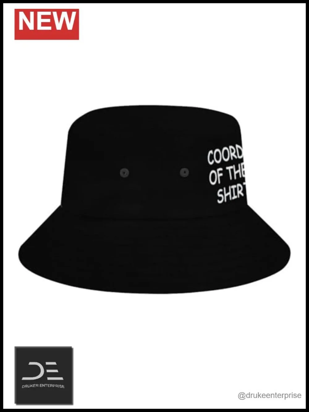 Funny Where's The Fish Bucket Hat - Packable Sun Protection Hat for Beach Travel